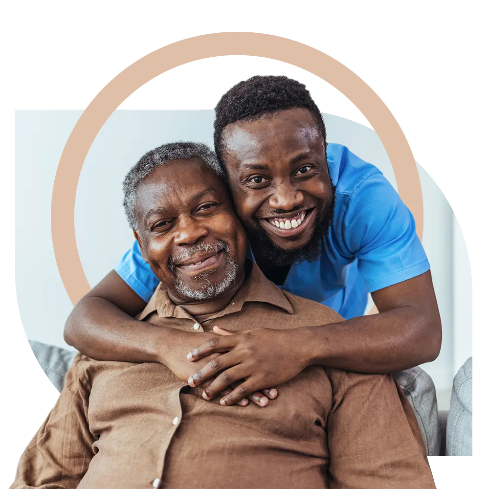 Nurse practitioner providing home-based care to a polychronic member
